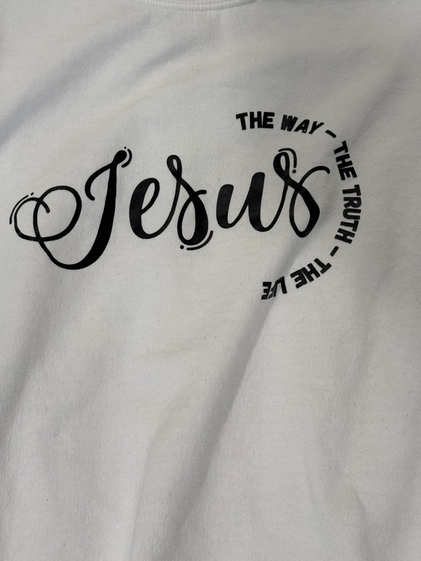 Jesus the way- the truth- the life sweatshirt