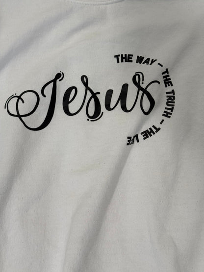 Jesus the way- the truth- the life sweatshirt