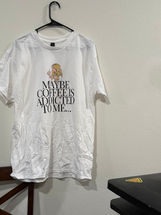 Maybe coffee is addicted to me… caffeine queen