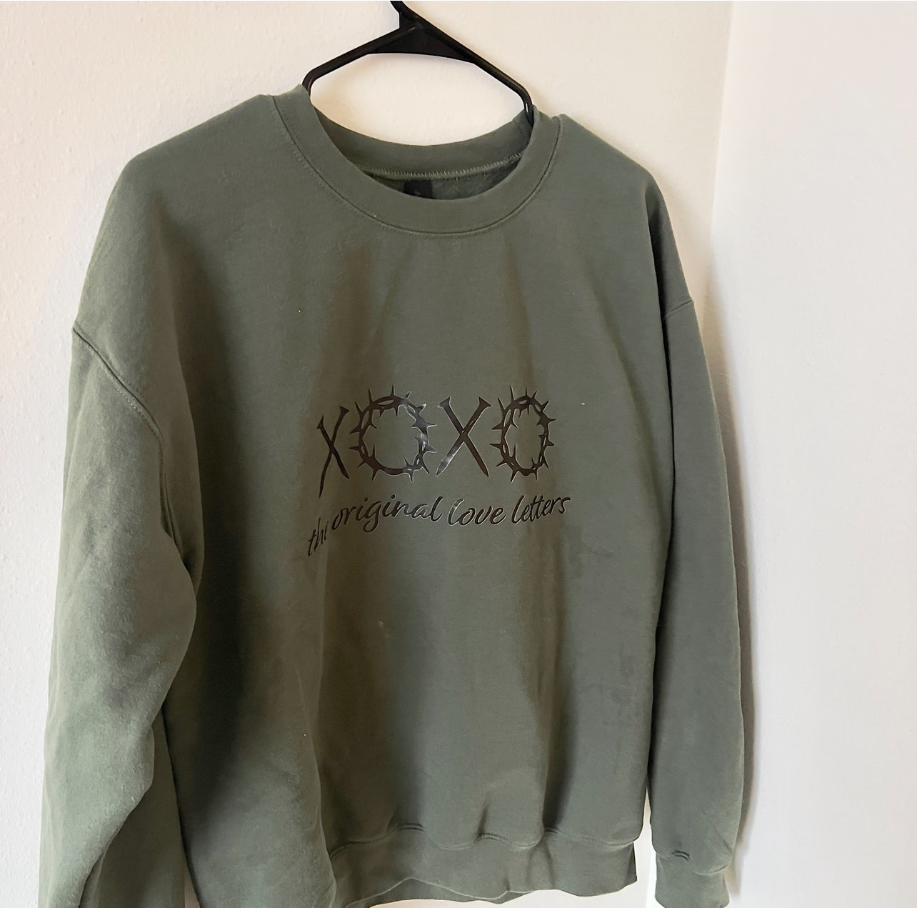 the original love letters sweatshirt